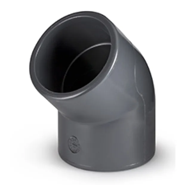 PVC kolena 45°