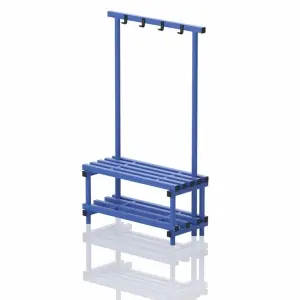 Klupa 100x45x170cm od plastike za javne objekte