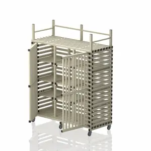 Orman 176x76x227cm sa  dodatnom policom za javne objekte