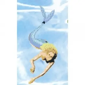Morski motiv SIRENA 3 od mozaika