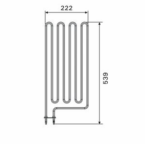 Grejač 300 za sauna peć Harvia Wall ZCU-830