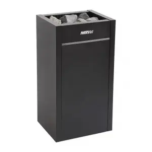 Peć za saunu Virta Black HL70 6,8 kW - bez kontrolne jedinice