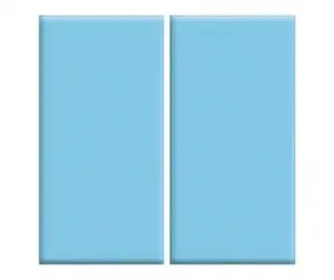 Light Blue 125x250x7,2mm porcelanske pločice