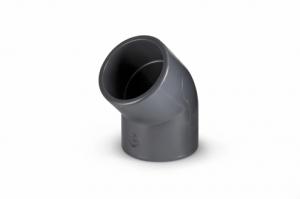 PVC koleno 45° Ø50