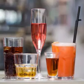 Juice čaša 330ml (prozirna, kao staklena) I klasa