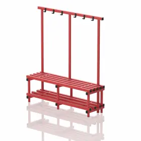 Klupa 200x45x170cm od plastike za javne objekte
