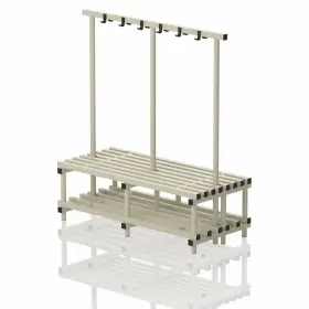 Klupa 200x71x170cm od plastike za javne objekte