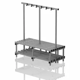 Klupa 200x71x170cm od plastike za javne objekte