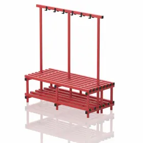 Klupa 200x71x170cm od plastike za javne objekte