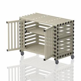 Orman 126x69x102cm mobilni za javne objekte