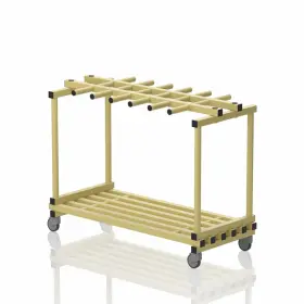Mobilna platforma sa vešalicom 137x60x105cm
