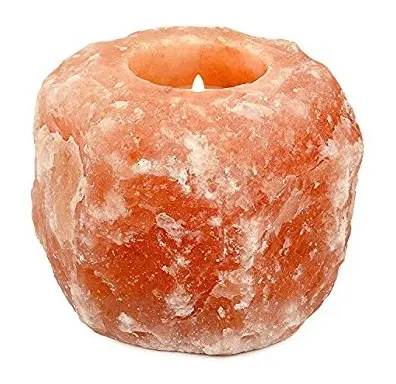 Svećnjak od himalajske soli natural