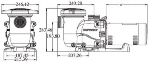 Pumpa za bazene 10,5m3/h MaxFlo XL Hayward