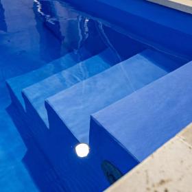 Lajner 3D Unicolor Indigo Haogenplast folija za bazene