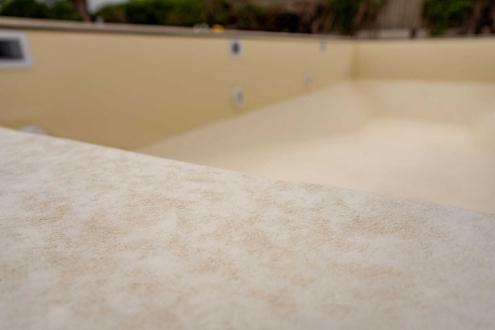 Lajner 3D Unicolor Sand Haogenplast folija za bazene