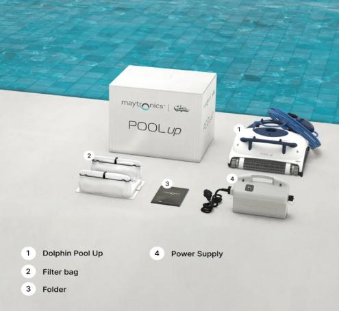 Robot usisivač Dolphin Pool Up za bazene do 8m AQS