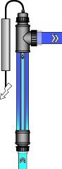 UV-C saltwater lampa 75W Blue Lagoon za slanu vodu