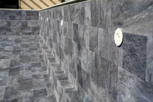 Lajner StoneTile Grey Haogenplast za bazene