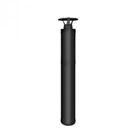 Dimnjak za peći na drva 1500mm Black, set WHP1500M