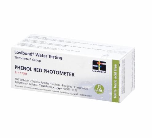Blister tablete za testere Phenol Red Photometer (meri ph vrednost)