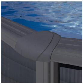 Bazen PONTAQUA KIT GRAPHITE 7.3x3.75x1,2m
