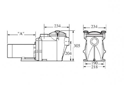Pumpa za bazene 30,7m3/h RS II Hayward