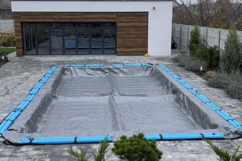 9x4,5m - zimski prekrivač za bazene